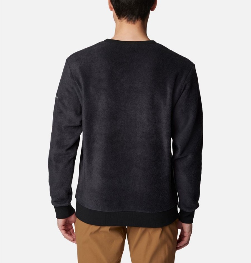 Black Men's Columbia Steens Mountain Crew Top 2.0 Pullover | VXHIC-8073