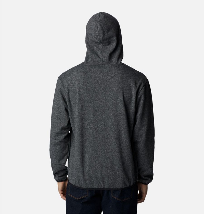 Black Men's Columbia Stone Canyon Hoodie | CQGXI-6837