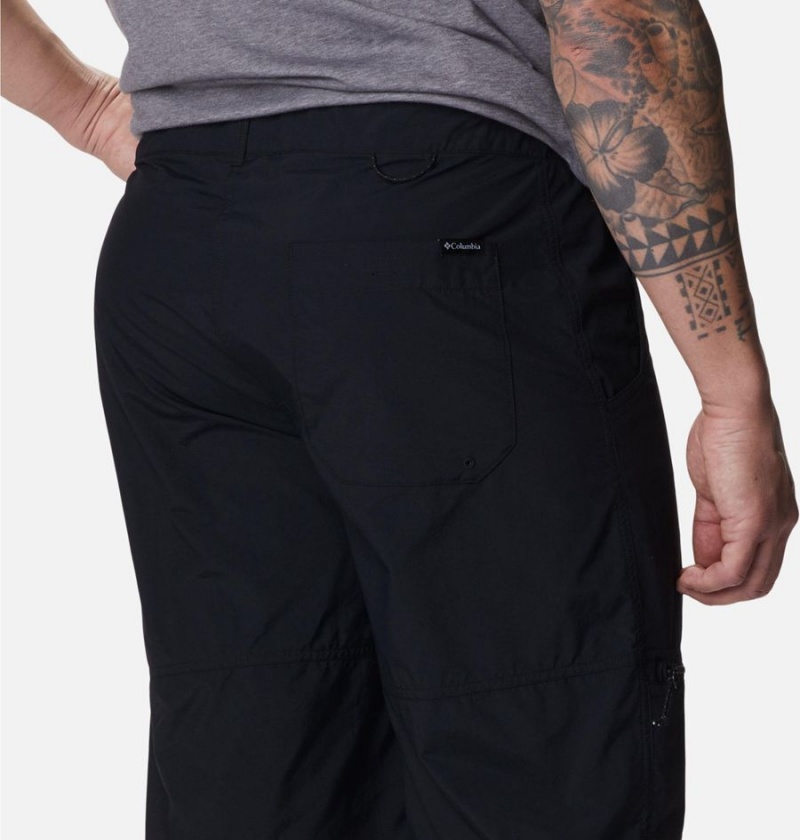 Black Men's Columbia Summerdry Belted Shorts | AZBIJ-2043