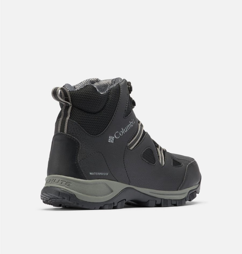 Black Men's Columbia Telluron Omni Heat II Boots | JSFAX-2108