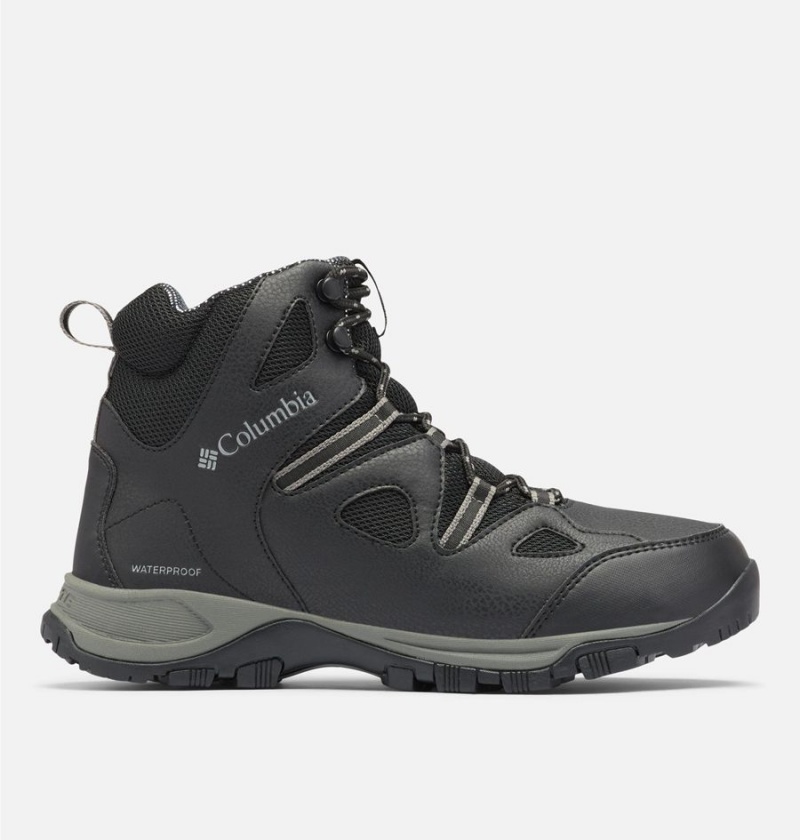 Black Men\'s Columbia Telluron Omni Heat II Boots | JSFAX-2108