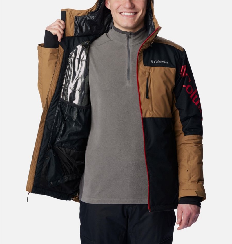 Black Men's Columbia Timberturner II Ski Jacket | JTZBV-8513