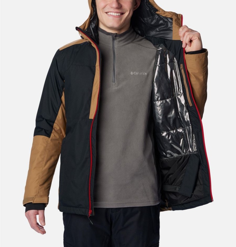 Black Men's Columbia Timberturner II Ski Jacket | JTZBV-8513