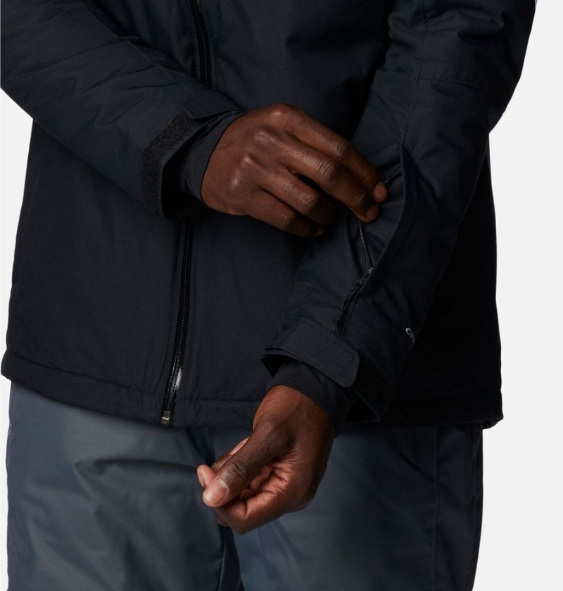 Black Men's Columbia Timberturner II Ski Jacket | NEVJK-5086