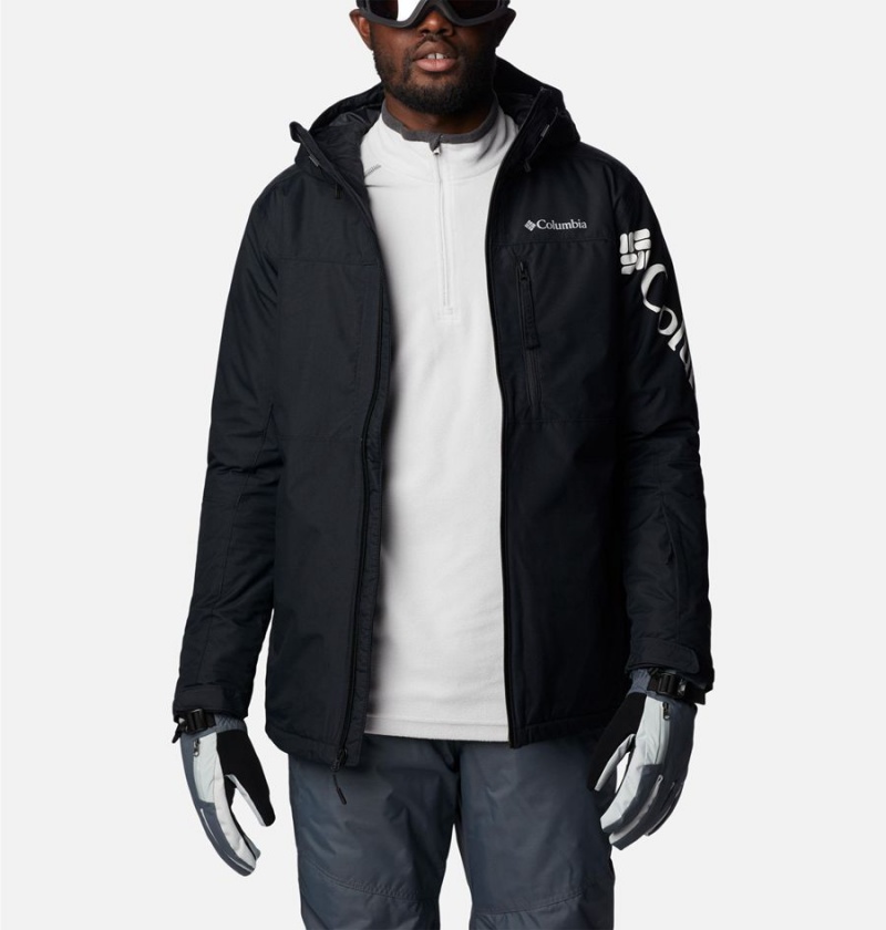 Black Men's Columbia Timberturner II Ski Jacket | NEVJK-5086