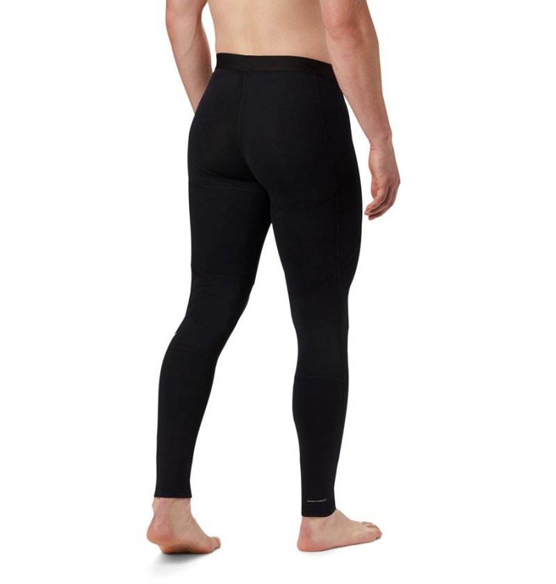 Black Men's Columbia Titanium Omni Heat 3D Knit Tight Pants | ENKGS-4790