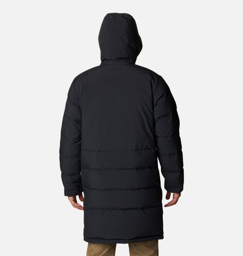 Black Men's Columbia Toyama Pass Down Coats | DTEUP-6145