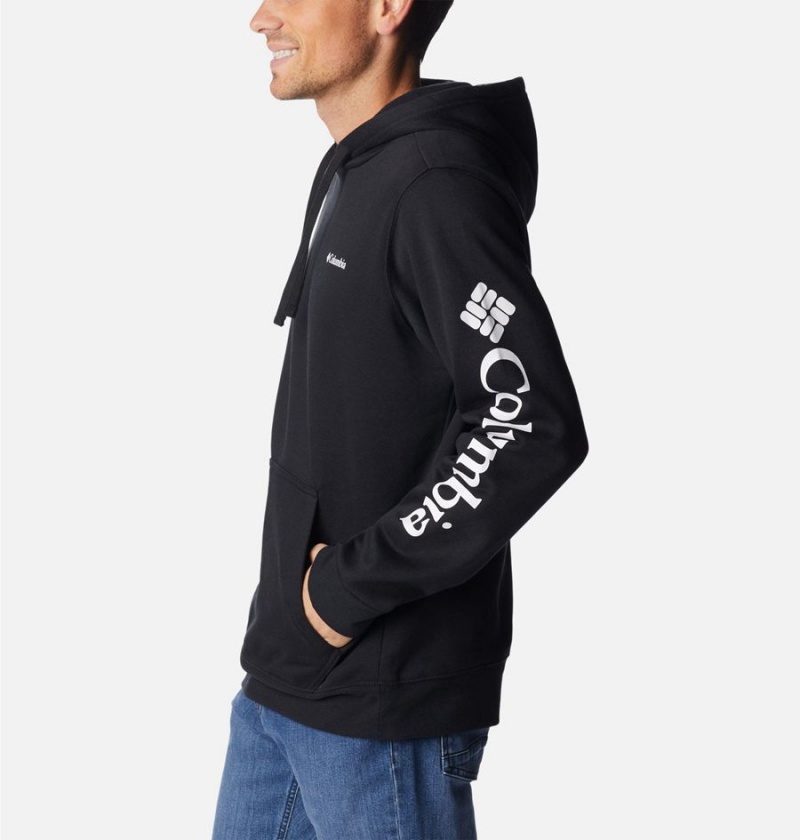 Black Men's Columbia Trek Hoodie | WCTOM-6904