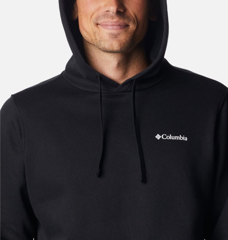 Black Men's Columbia Trek Hoodie | WCTOM-6904