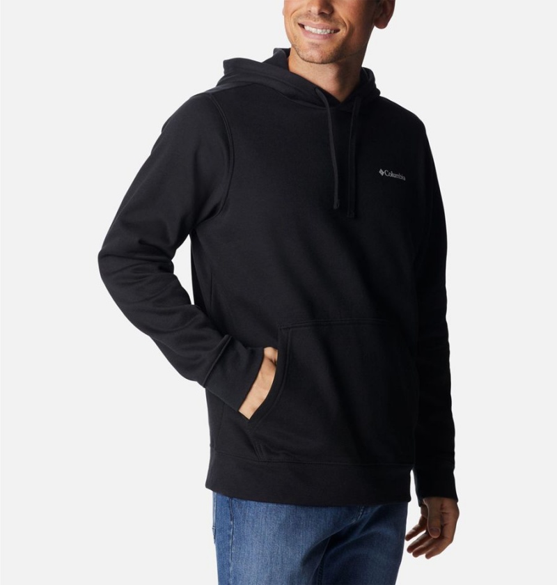 Black Men's Columbia Trek Hoodie | WCTOM-6904