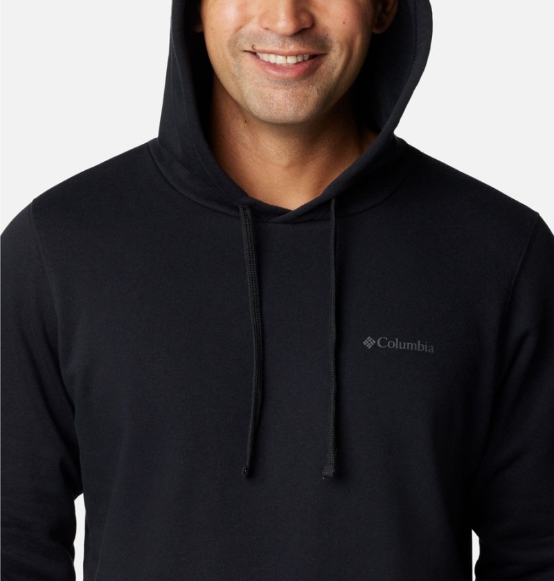 Black Men's Columbia Trek Hoodie | YROHZ-0286