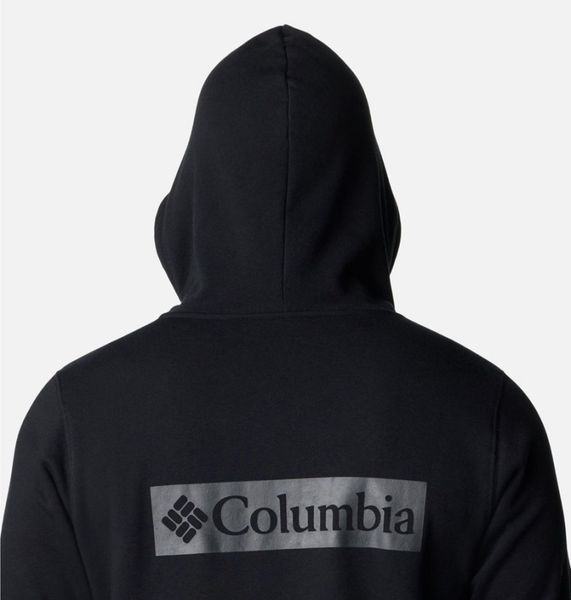 Black Men's Columbia Trek Hoodie | YROHZ-0286