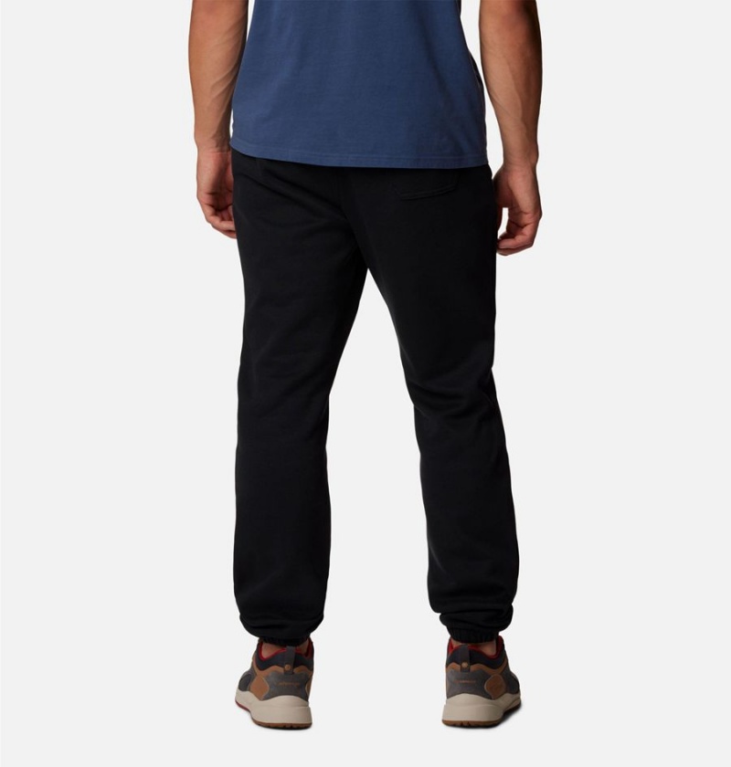 Black Men's Columbia Trek Joggers Pants | YMVAX-8054