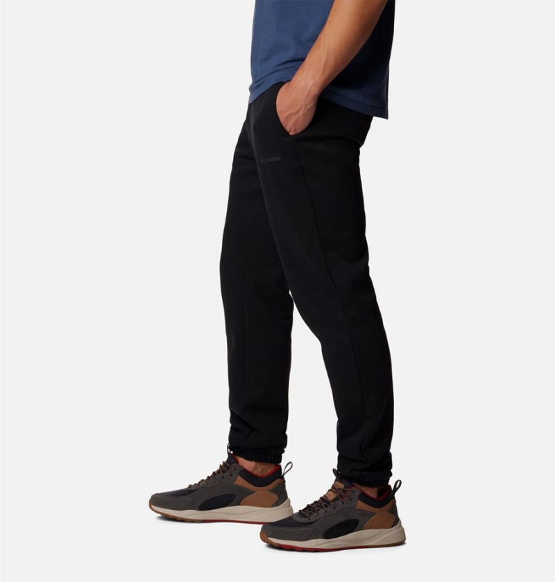 Black Men's Columbia Trek Joggers Pants | YMVAX-8054