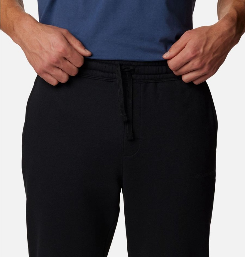 Black Men's Columbia Trek Joggers Pants | YMVAX-8054