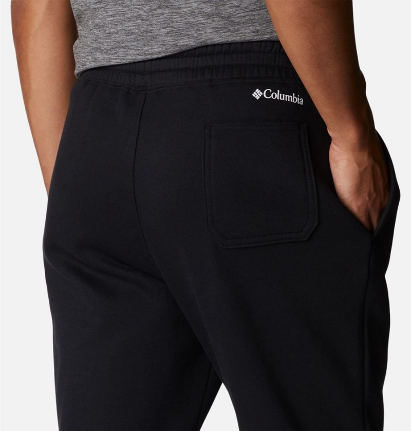 Black Men's Columbia Trek Joggers Pants | GYEKT-4901