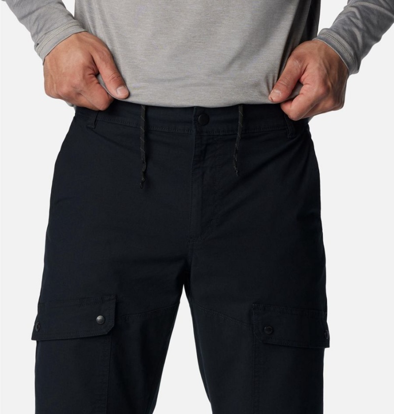 Black Men's Columbia Wallowa Cargo Pants | FSDWI-7841