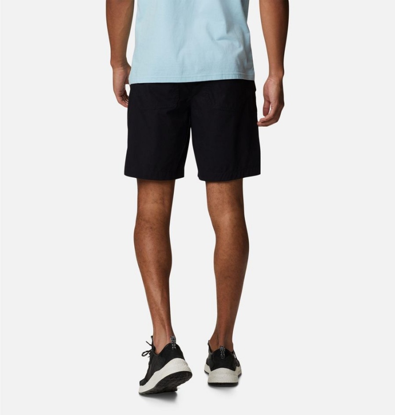 Black Men's Columbia Washed Out Cargo Shorts | LVAFG-9570