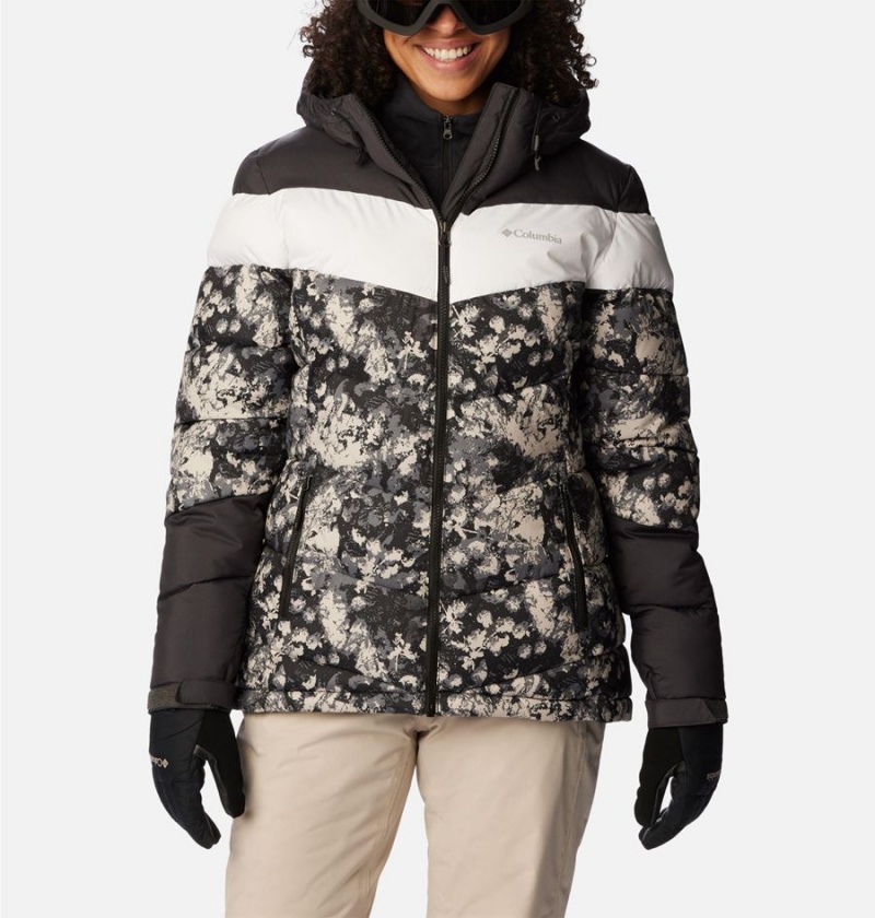 Black Women\'s Columbia Abbott Peak Insulated Ski Jacket | RFCNA-7208