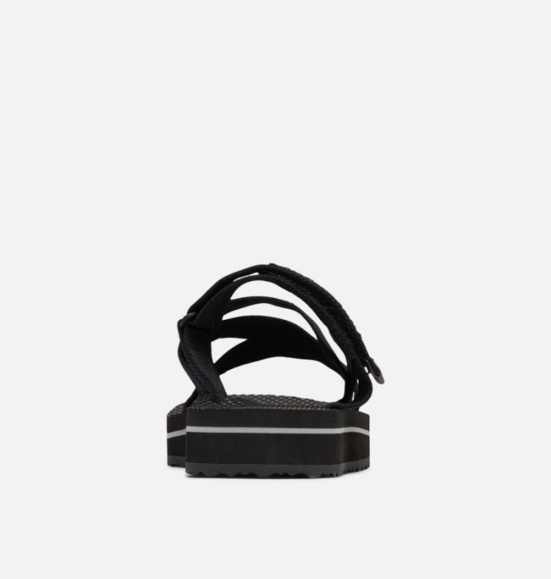 Black Women's Columbia Alava Slide Sandals | NJMTB-4280