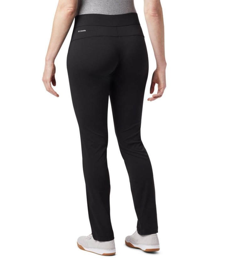 Black Women's Columbia Anytime Casual Pull On Pants | TSCRQ-5937