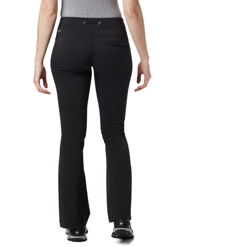 Black Women's Columbia Anytime Outdoor Boot Cut Pants | GQXYN-1590