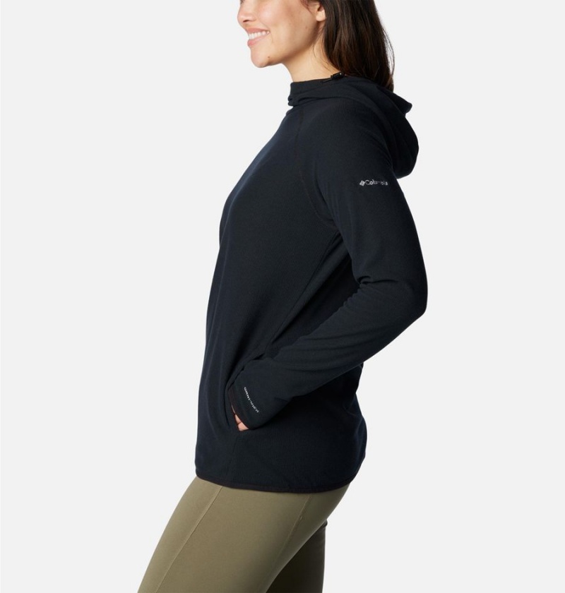 Black Women's Columbia Back Beauty Pullover Hoodie | TRGYI-5802