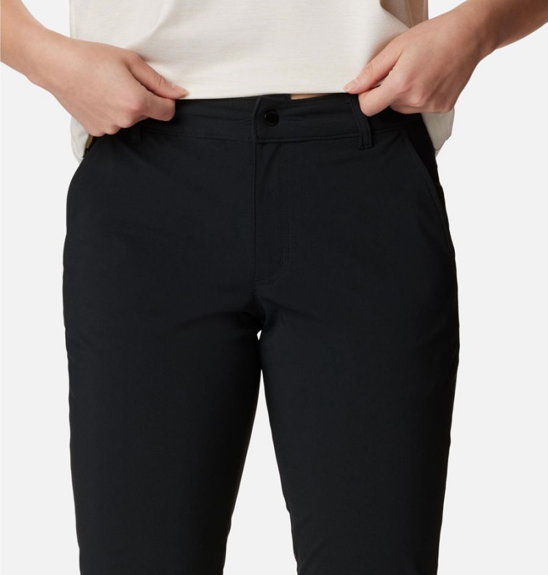 Black Women's Columbia Back Beauty Softshell Pants | FRQIB-7946