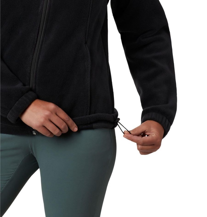 Black Women's Columbia Benton Springs Full Zip Fleece Jacket | DEVCM-5309