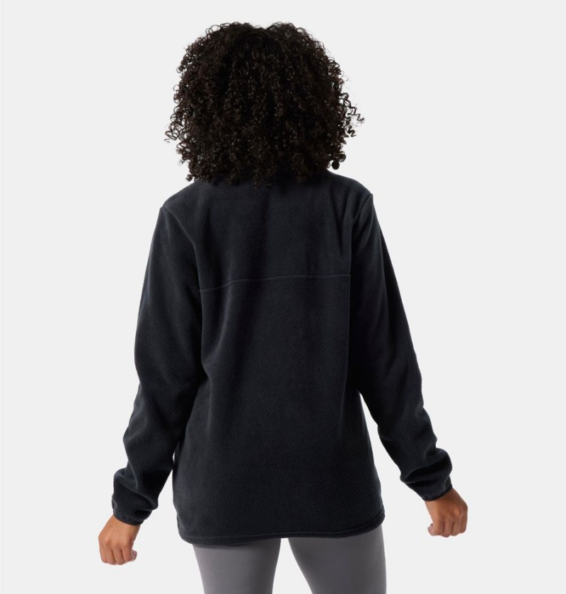 Black Women's Columbia Benton Springs Half Snap Fleece Pullover | KSDOB-0437