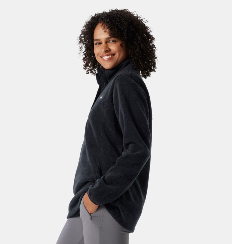 Black Women's Columbia Benton Springs Half Snap Fleece Pullover | KSDOB-0437