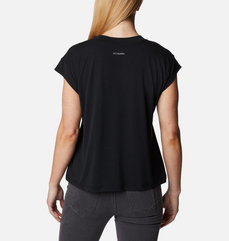 Black Women's Columbia Boundless Beauty T-Shirt | ICRVG-8319