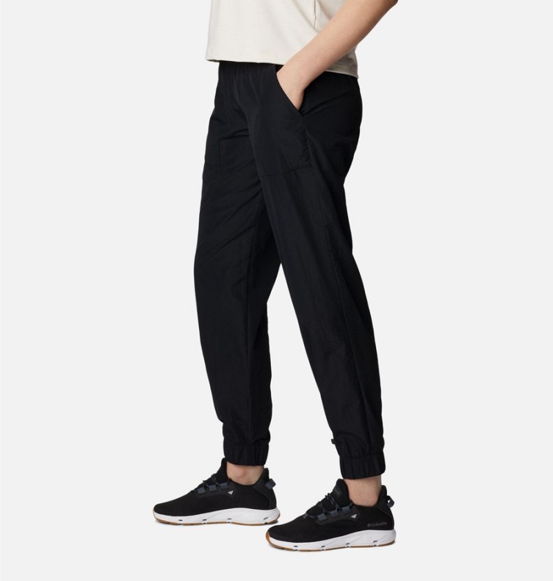 Black Women's Columbia Boundless Trek Joggers Pants | XNMTY-2930