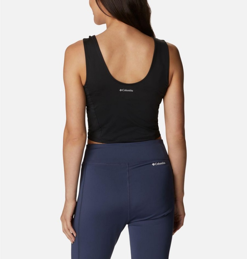 Black Women's Columbia Boundless Trek Tank Top | PXNHV-8572