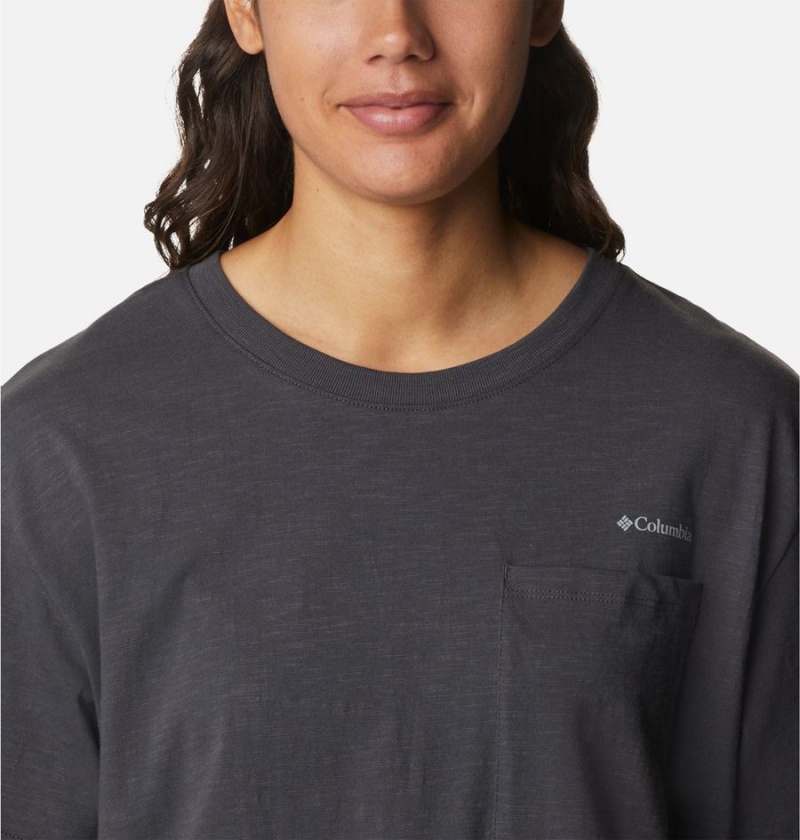 Black Women's Columbia Break It Down T-Shirt | ERHCI-2176