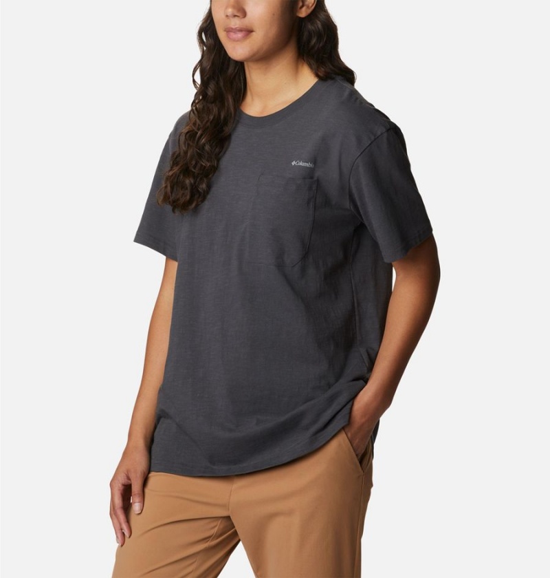 Black Women's Columbia Break It Down T-Shirt | ERHCI-2176