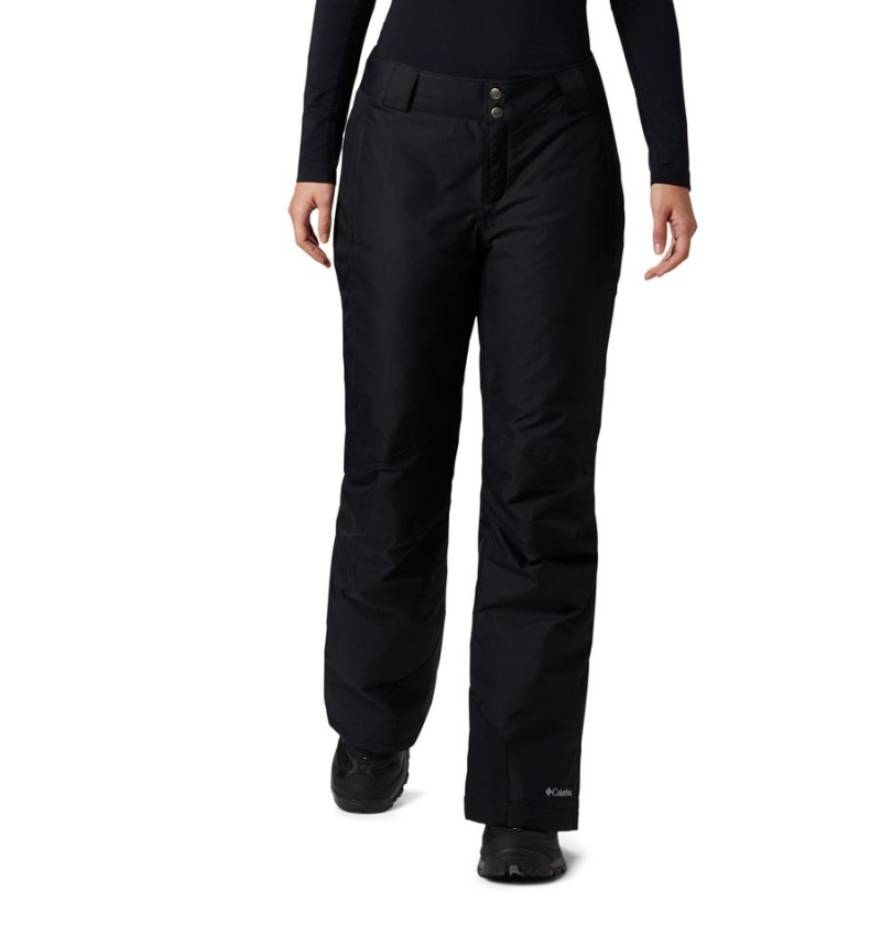 Black Women\'s Columbia Bugaboo Omni Heat Insulated Ski Pants | ZFMSG-7381