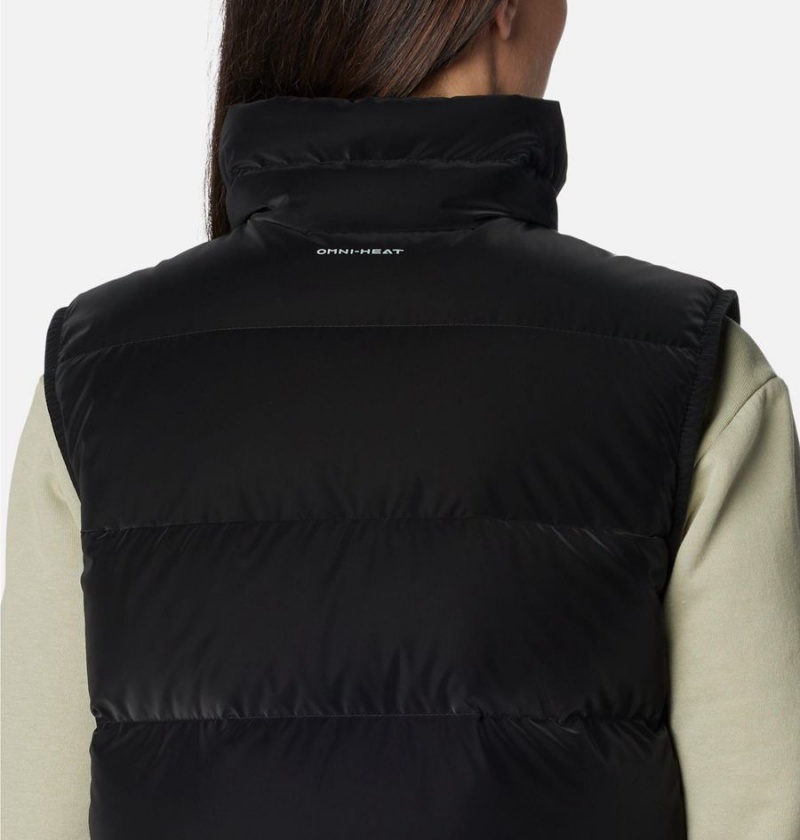 Black Women's Columbia Bulo Point II Down Vest | XTFJU-6083