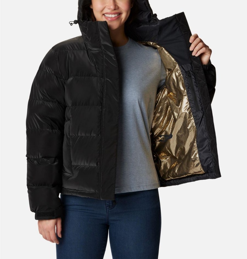 Black Women's Columbia Bulo Point II Puffer Jacket | LGZKO-4293