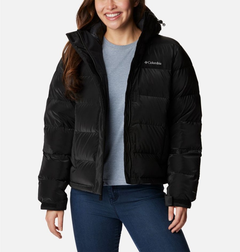 Black Women's Columbia Bulo Point II Puffer Jacket | LGZKO-4293