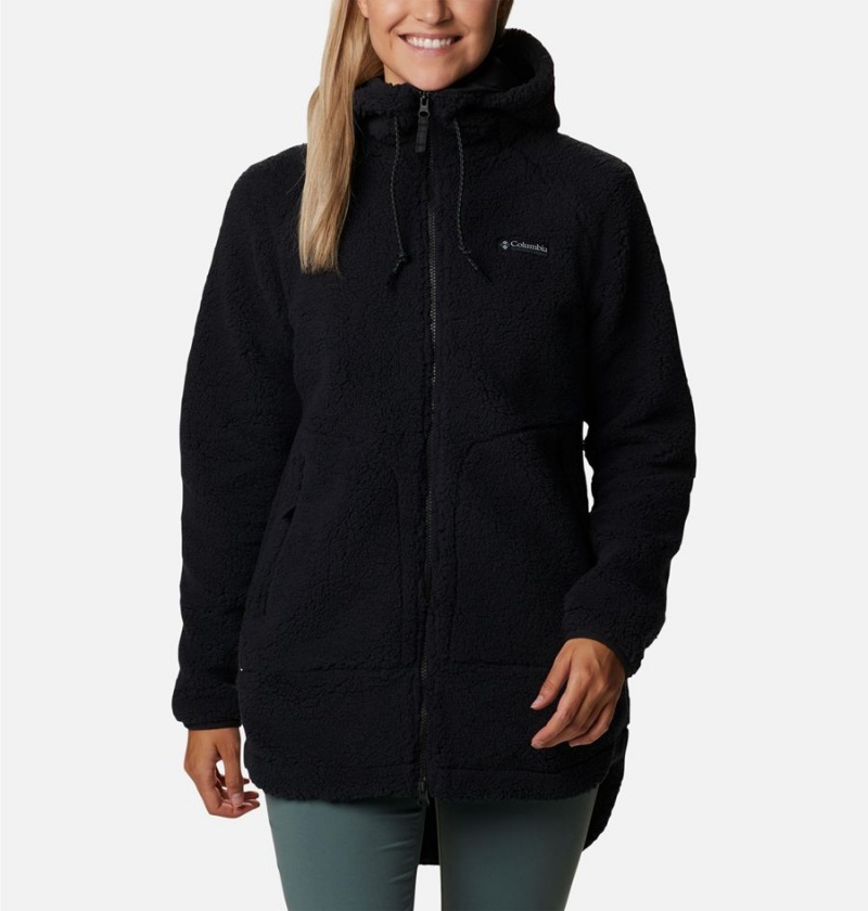 Black Women\'s Columbia CSC Sherpa Fleece Jacket | OZENK-1587