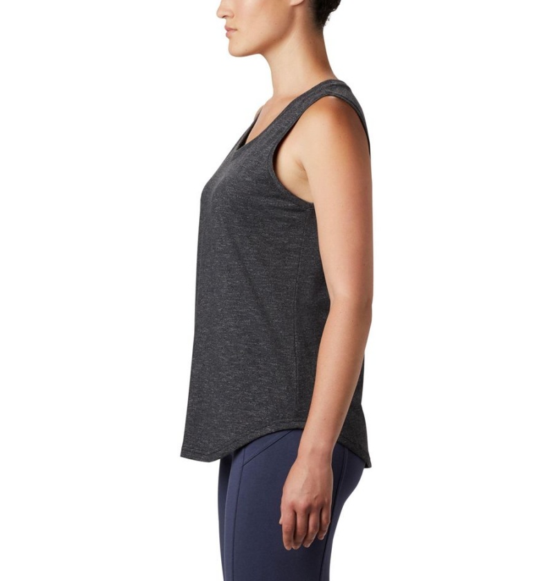 Black Women's Columbia Cades Cape Tank Top | VHREJ-6524