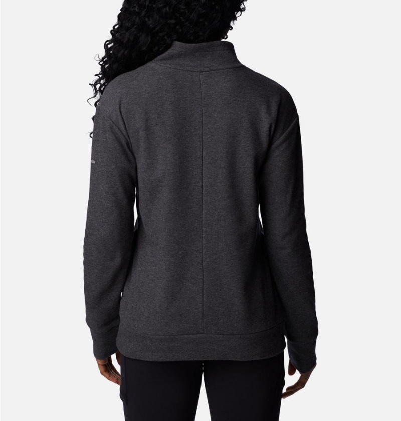 Black Women's Columbia Calico Basin Pullover | ZNHUD-2439