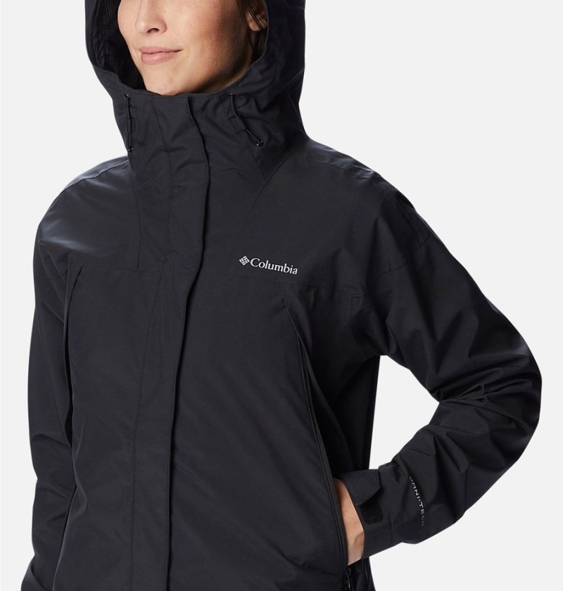 Black Women's Columbia Canyon Meadows Interchange 3 In 1 Jackets | LVUQR-1647