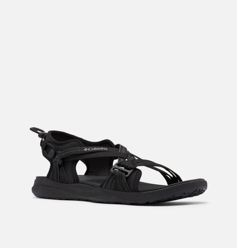 Black Women's Columbia Classic Sandals | BXVWK-7496