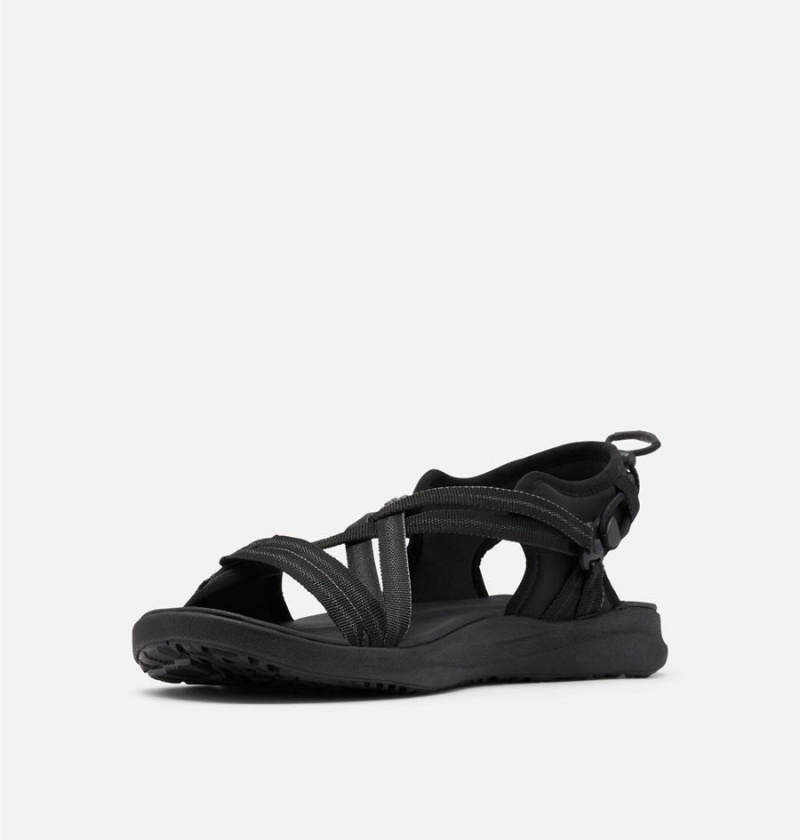 Black Women's Columbia Classic Sandals | BXVWK-7496