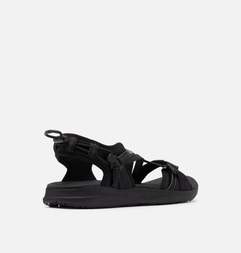 Black Women's Columbia Classic Sandals | BXVWK-7496