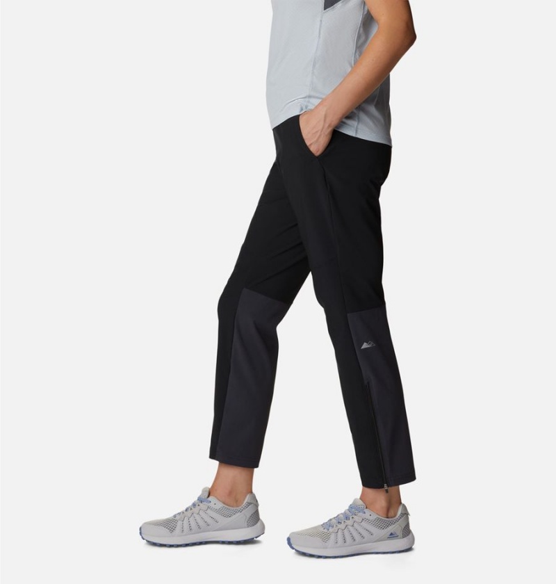 Black Women's Columbia Endless Trail Training Joggers Pants | KMHOZ-1354