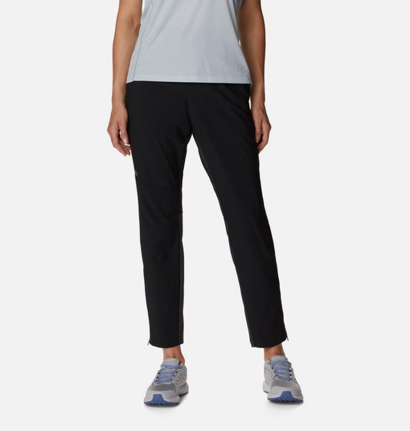 Black Women\'s Columbia Endless Trail Training Joggers Pants | KMHOZ-1354