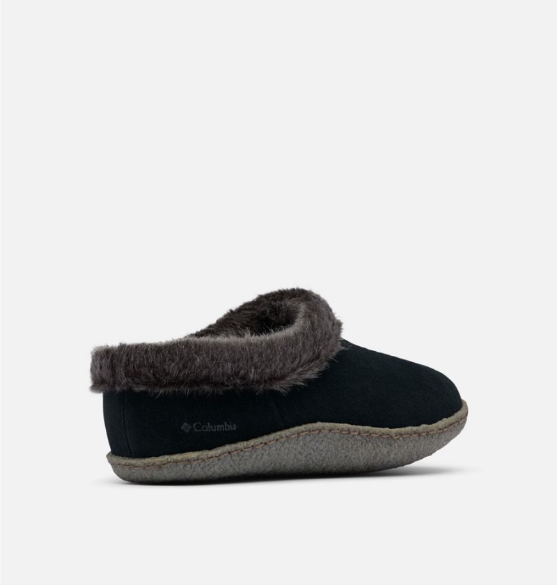 Black Women's Columbia Fairhaven Slippers | NGHQK-0684